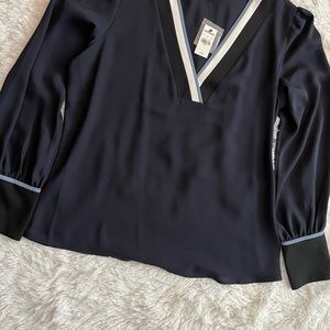 Express blue blouse